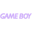 Letras_Expositor_GB_+Juegos.stl Game Boy Display + 3 games