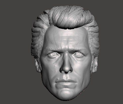 Clint Eastwood 3D model