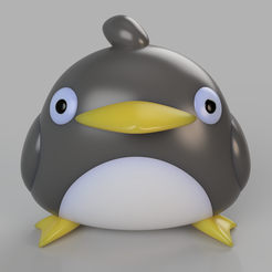 front_big.PNG Free 3D file Penguin・Template to download and 3D print