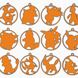 Captura-de-ecrã-2023-11-03-114603.png 12 CHRISTMAS ORNAMENTS Pokemon - STL and SVG