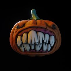 NN_2021-10-13_1902.jpg Fichier STL Citrouille d'Halloween en colère・Plan pour imprimante 3D à télécharger