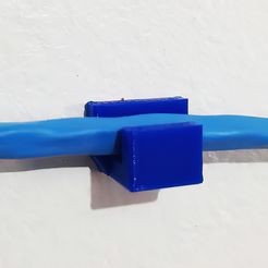 WhatsApp-Image-2022-12-03-at-14.26.14-lines-scale-2_00x-gigapixel.jpg Free STL file Wall Cabble Holder・3D printable design to download