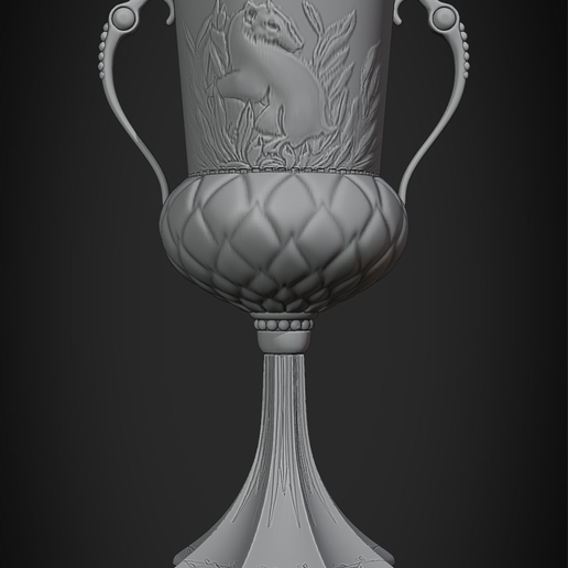 CupFrontalBase.png Hufflepuff Cup from Harry Potter