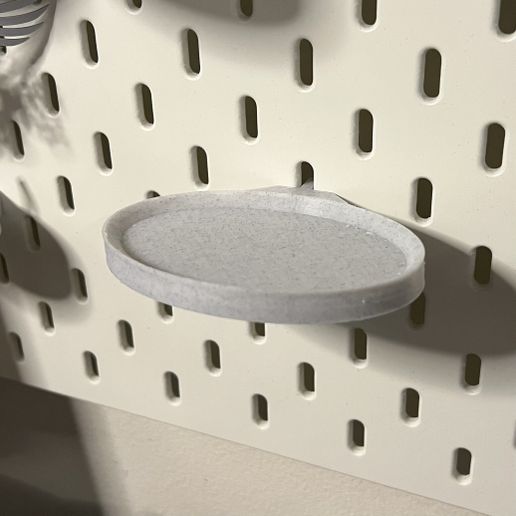 SKÅDIS Hobby Display Mount – 90mm Oval Base