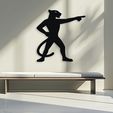 mockup_04.jpg Panther Pointing Wall Decor Art