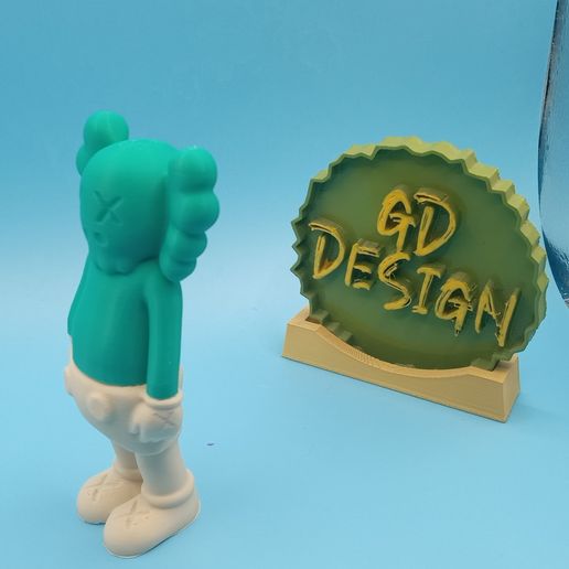 📦 Kaws Figure stash Box Weed, Jewelry And Coins・ STL File