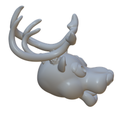 74E5B591-23AB-4C15-B221-91DED977C7CB.png STL file Reindeer Ornament・3D print design to download, Skutterbotch
