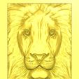 Leon BAs-relief 5.7.jpg Lion 5 CNC