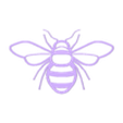 Abeja v1.stl Bee Decoration - 2D Art