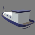 Low_Poly_Boat_04_Render_05.png Low Poly Boat // Design 04