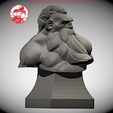 Warchief-L.jpg Busto de chefe guerreiro anão