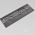 2019-07-06_155940.png Örümcek Adam (Evden Uzakta) Logo Plakası