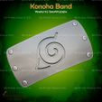 1.jpg Konoha Band from Naruto Shippuden - Fan Art for cosplay 3D print model