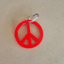 20170429_090710.jpg Peace and love key ring