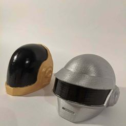 160717142_949470282469273_2049453278162653035_n.jpg STL-Datei Daft-Punk-Helmets・3D-Druck-Idee zum Herunterladen