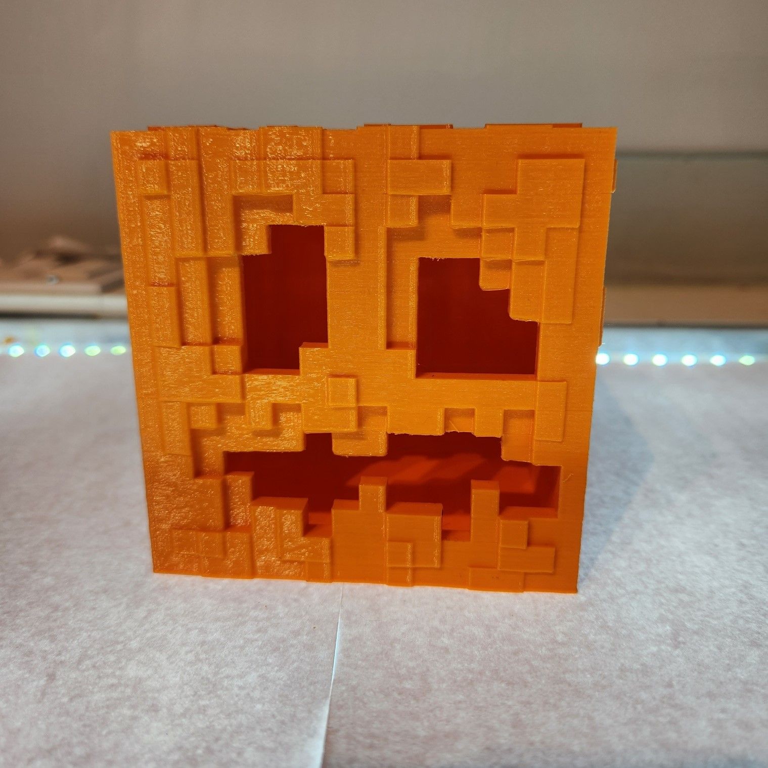 STL file Minecraft Jack-O-Lantern・3D printer model to download・Cults