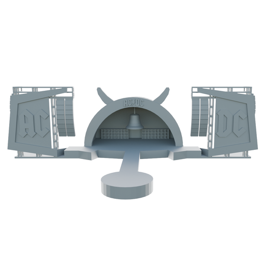 🎵 ac dc stage 3d print・ STL File for 3D printing・Cults
