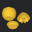 Captura-de-Pantalla-2023-05-28-a-las-13.22.45.jpg STL file NUKE GRINDER GRINDERKING 3D 72X72X88 MM 3 PIECES WITH THREAD AND RESERVOIR・3D printer design to download