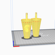 resim_2022-12-19_004854467.png STL file Starbucks Ornament Mini Tumbler Studded Keychain・3D printable design to download