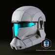 10001-2.jpg Republic Spartan Mashup Helmet - 3D Print Files
