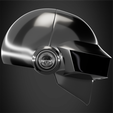 DaftPunk2Lateral2.png Daft Punk Thomas Bangalter Silver Helmet