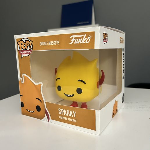 🧸 Firebase Sparky Funko Pop・ STL File for 3D printing・Cults