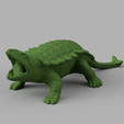 dinausore carapace rendu 3.png Fichier STL dinosaure carapace・Design à télécharger et à imprimer en 3D