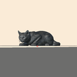 qNvHluJTG9.png Sneaking Cat STL - Gato perseguidor