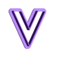 v_Low_case.stl squid game - alphabet font - cookie cutter