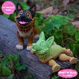 i.jpg PRINT IN PLACE CUTE FLEXI GERMAN SHEPHERD