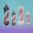 2-Tamanos.png Barbershop Roll Anti-Stress Keychain Without Brackets