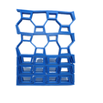 p3.PNG Collapsible Wall, Hexagon and Trapezoid Array, for Flexible Printing