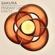 SAKURA_pendant-light_rainbow_bottom-view.jpg SAKURA | Pendant Light E26/27