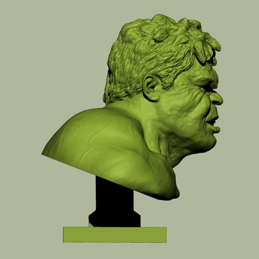 10.jpg Archivo STL Hulk marvel・Plan para descargar y imprimir en 3D, rumit