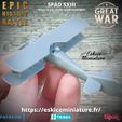 SPAD-12.jpg WW1 - French army pack for 15mm Epic History Battle