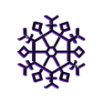 Snowflake D.stl Fichier STL gratuit Flocons de neige・Idée pour impression 3D à télécharger