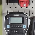 Dymo1.jpg Dymo Label Maker Pegboard, or wall mount holder for work station
