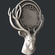 C12-1.jpg clock deer