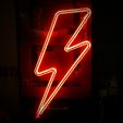thunder_red_backlight.jpg David Bowie neon sign thunder RGB LED channel