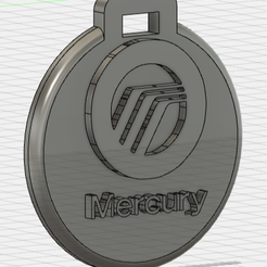 Mercury-1.png Pendentif porte clé Mercury 1 / Mercury 1 Llavero ornamental