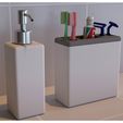 Foto-00.jpg soap dispenser and organizer set for wash basin