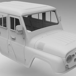 untitled.132.jpg RC car UAZ Hunter 275mm wheelbase УАЗ 3d model RC4WD