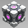 Cube-5.png Companion Cube - Juego de Portal