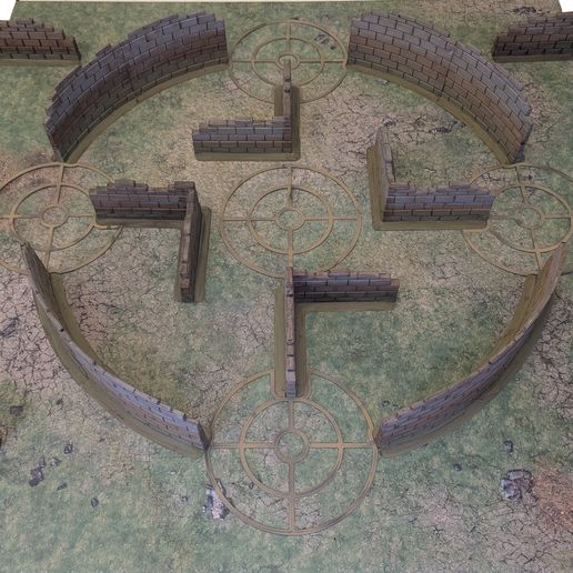 King of the Colosseum Board Terrain Kit