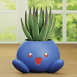 oddishA_01.png Oddish Planter Decoration - 2 models