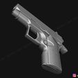 09.jpg Colt 380 Auto Gun - 3D print
