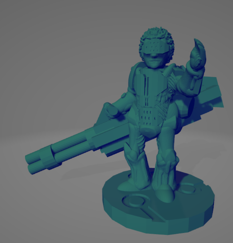 STL file Minigun Cybersoldier・3D printable model to download・Cults