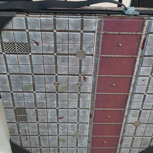 Tile holder for Zorpsector Rome tiles.