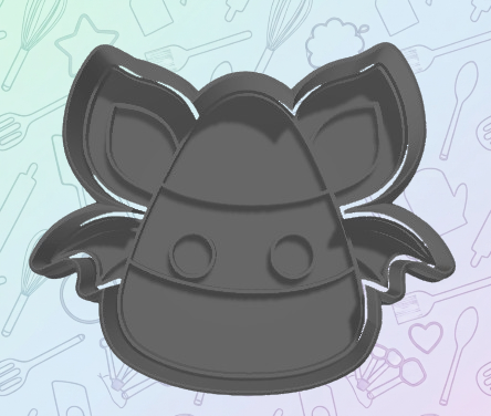 Bat Candy Corn Cookie Cutter