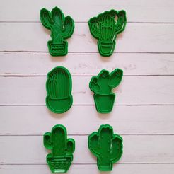 72285908-0852-433e-ae91-916b690ed2f0.jpg Fichier STL CACTUS COUPEUR DE BISCUITS・Objet pour imprimante 3D à télécharger